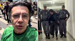 Deputado do PL que atirou em Fred Bruno foi à manifestação de Flávio Bolsonaro horas antes