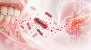 Periodontite eleva risco 56% de câncer pancreático