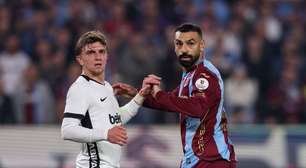 Salah marca, e Trabzonspor vence o Besiktas na Turquia