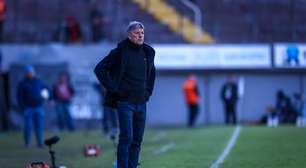 Renato Portaluppi ainda não venceu no comando do Grêmio