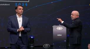Flávio Bolsonaro humilha Lula em debate e recebe resposta afiada: 'Até o seu pai'