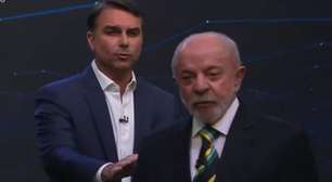 Clima esquenta em debate entre Lula e Flávio Bolsonaro: 'Você me respeita'