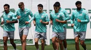 Palmeiras treina com controle de carga; Vitor Roque segue tratamento