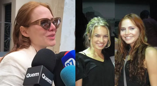 Letícia Colin chora ao se despedir de Lua Blanco e revela como a fé ajudou a atriz
