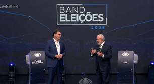 Debate entre Lula e Flávio na Band superou a audiência do confronto do petista com Jair Bolsonaro em 2022