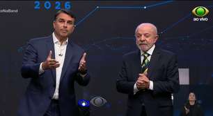 Debate entre Lula e Flávio faz Band ultrapassar a Globo e atingir o 1º lugar de audiência