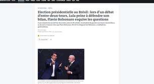 Imprensa internacional destaca tensão e ataques no primeiro debate entre Lula e Flávio Bolsonaro