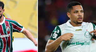 Palmeiras x Fluminense: as situações de Vitor Roque e Martinelli