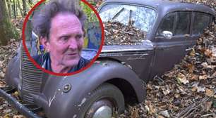 Um milionário deixou 50 Porsches, Mercedes e Rolls-Royces clássicos em uma floresta para apodrecerem; agora, são "obras de arte" pelas quais ele cobra uma fortuna