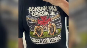 Torcida do Vasco vai usar camisa para provocar o Flamengo e o Fluminense