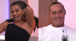 Pegou mal? Nivea Stelmann flerta com Paulo Zulu em entrevista e ganha resposta inusitada da ex-mulher do ator