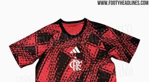 Nova camisa do Flamengo para 2027 vaza na internet; veja imagens