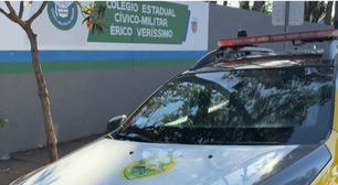 Alunos protestam após descoberta de câmera em banheiro de escola cívico-militar no PR