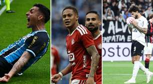 Veja os jogos de Grêmio, Inter e Corinthians na reta final do Brasileirão