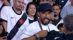 Ídolo do Vasco, Nenê marca presença no Maracanã contra o Boca Juniors