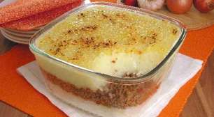 Escondidinho de arroz com carne moída: receita prática e saborosa