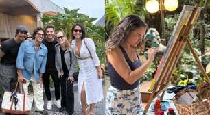 Arthur Aguiar reencontra colegas de Rebelde no velório de Lua Blanco, explica foto sorrindo após despedida e revela que grupo decidiu brindar a vida da atriz
