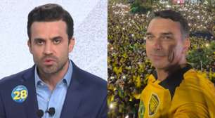 Giovani, dupla de Gian, se manifesta sobre Flávio Bolsonaro durante encontro com sertanejos