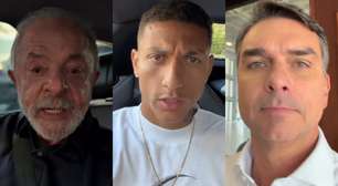 Lula grava vídeo para Richarlison sobre polêmica de ilha que envolve Flávio Bolsonaro: 'Tô pedindo pra polícia'