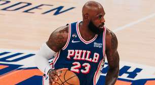 Philadelphia supera New York Knicks no Madison na entrega dos anéis do atual campeão da NBA