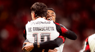Flamengo divulga imagens dos bustos de Bruno Henrique e Arrascaeta