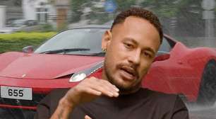Neymar relembra acidente com Ferrari: "Cagada minha"