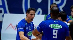 Rapha agradece antes da última partida pelo Sada Cruzeiro