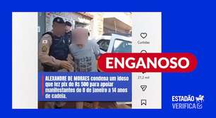 Homem que aparece em vídeo não foi preso por fazer Pix para 8 de Janeiro