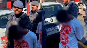 PMs são acusados de obrigar suspeitos de tráfico a vestirem camisas do PT; vídeo foi usado por Derrite