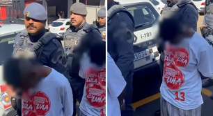 Policiais Militares são acusados de obrigar suspeitos presos a vestirem camisetas do PT
