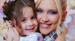 Tudo isso? Saiba quanto custou o bolo do aniversário de Maria Flor, filha de Virginia
