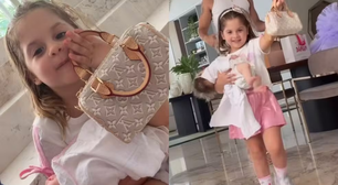 Filha de Virginia, Maria Flor, ganha presente de luxo de madrinha famosa; veja o valor da bolsa