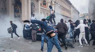 Polícia da Itália faz batida em casas de suspeitos de violência em protestos