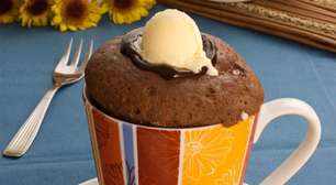 Como fazer petit gâteau de caneca fácil e rápido