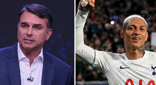 Flávio Bolsonaro enviou a Richarlison acordo privado sobre ilha em Angra, diz jornal