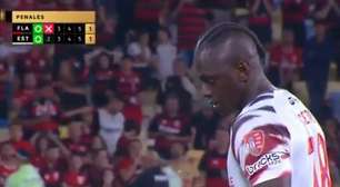 Quem é o jogador do Estudiantes que errou 2 pênaltis na semi contra o Flamengo