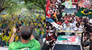 Atos pró-Lula e pró-Flávio são realizados em diversos estados do Brasil na véspera da eleição; veja