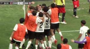 Corinthians bate o Bragantino nos pênaltis e está na final do Sub-17