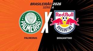 Palmeiras x Bragantino, AO VIVO, com a Voz do Esporte, às 17h