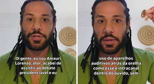 Ator da Globo, Amaury Lorenzo revela que deficiência gradativa o impedirá de continuar atuando