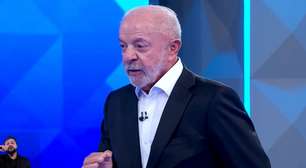 Tralli interrompe Lula para lembrar uso de tempo, e Flávio diz: 'Não usou porque não quis'