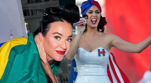 De homenagem a Marielle Franco ao '22' mal interpretado: 4 momentos que explicam a relação de Katy Perry com a política brasileira antes das Eleições 2026