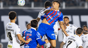 Santos e Bahia empatam em noite de temporal na Vila Belmiro