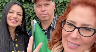 Zambelli publica vídeo com bolsonaristas após votar na Itália