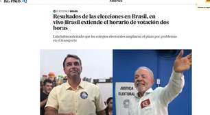 Imprensa internacional repercute prorrogação da votação e tensão no 2º turno no Brasil