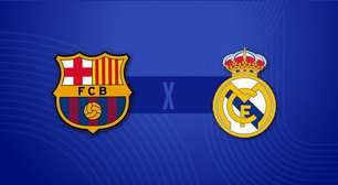 Barcelona x Real Madrid por La Liga: onde assistir ao vivo, horário e escalação