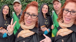 Carla Zambelli posta vídeo após votar na Itália e diz 'Deus é poderoso'