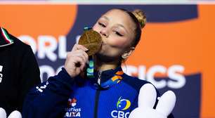 Flávia Saraiva conquista medalha de bronze no Mundial de Ginástica Artística