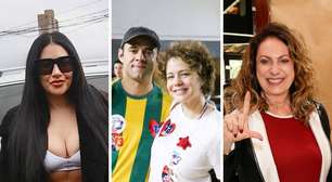 De camisa do Brasil e fazendo o 'L', famosos votam no 2º das Eleições 2026; veja fotos
