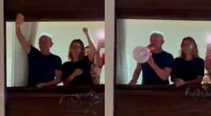 'Minha vitória é do povo brasileiro', diz Lula durante discurso para apoiadores da janela de casa em SP